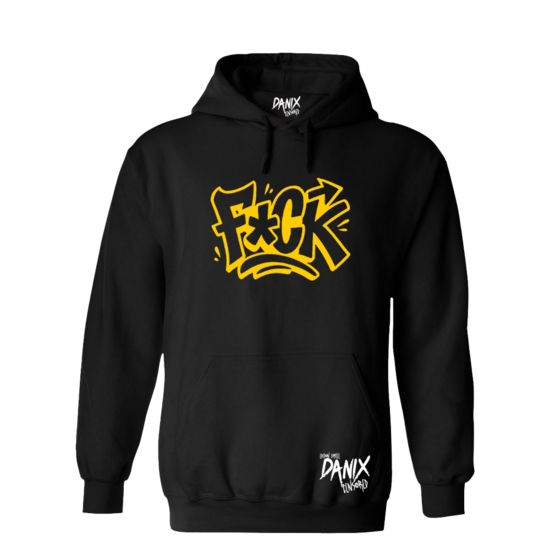 Sweat à capuche Fuck Graffiti [DANIX CENSORED]